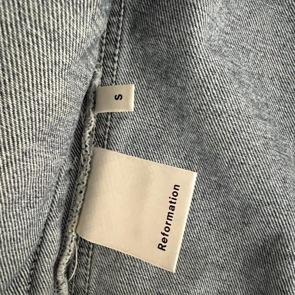 Reformation Distressed Denim Jacket - Picture 4 of 5